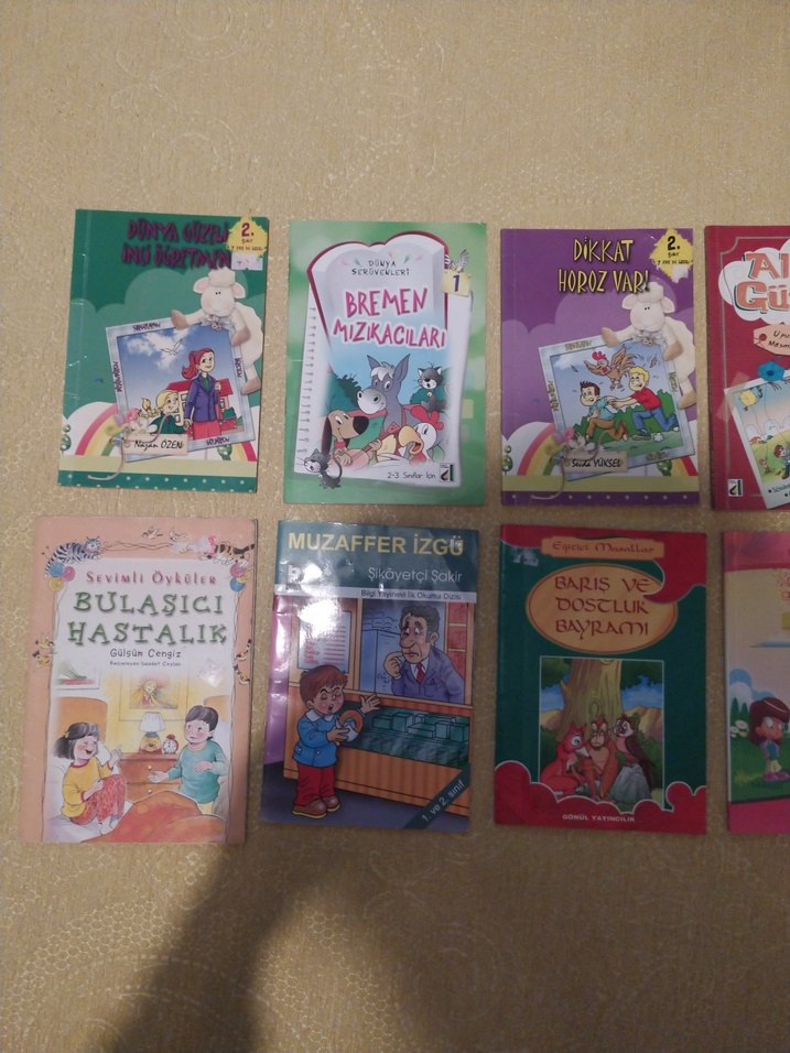Çocuk Kitapları Seti - Klasik ve Eğitici Hikayeler - Görsel 2