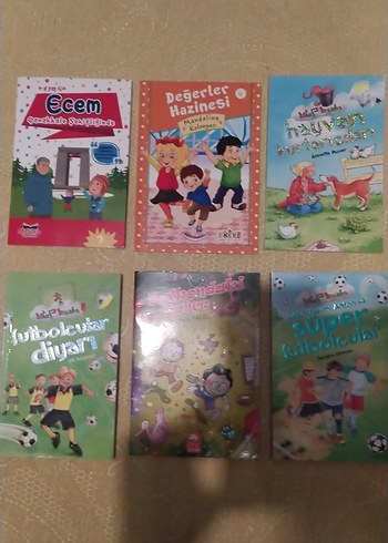 Çocuklar için 10 çeşitli kitap seti - Görsel 2