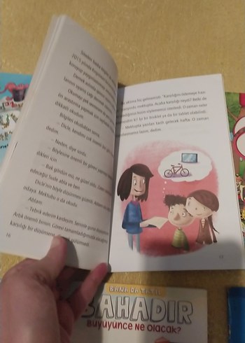 Çocuklar için 10 çeşitli kitap seti - Görsel 4