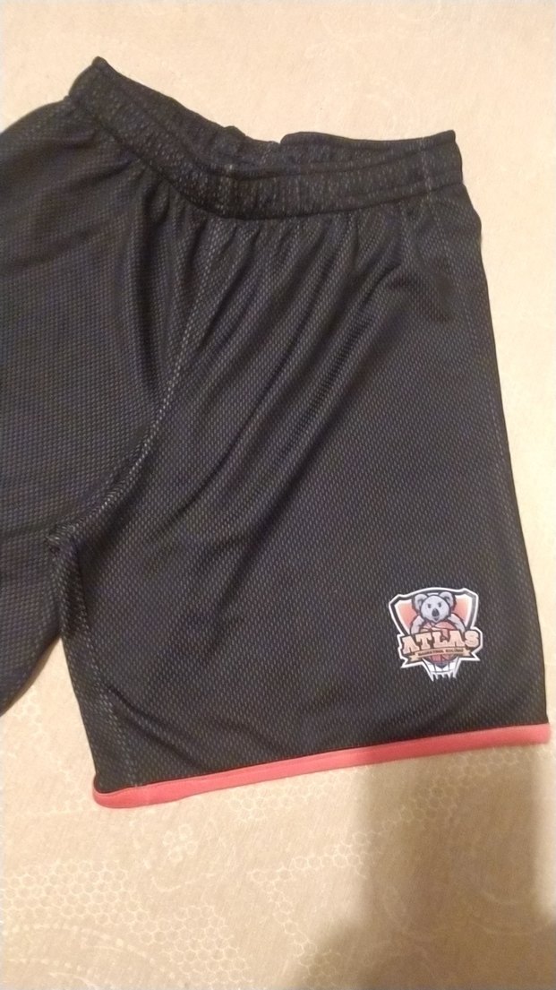 Siyah Erkek Mini Spor Şort - Görsel 2