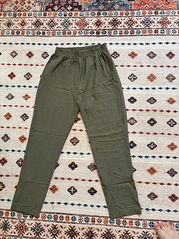 Keten pantolon 1 bedendir