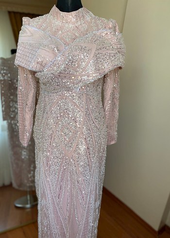 Tesettür abiye elbise - Görsel 8