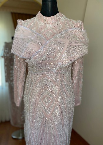 Tesettür abiye elbise - Görsel 7