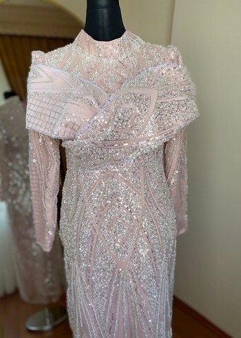 Tesettür abiye elbise - Görsel 5