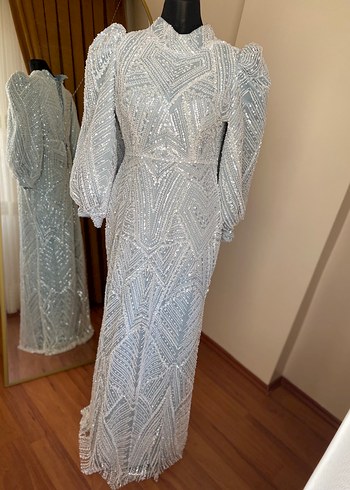 Tesettür abiye elbise - Görsel 10