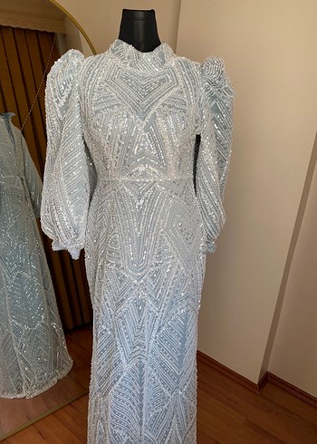 Tesettür abiye elbise - Görsel 16