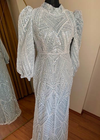 Tesettür abiye elbise - Görsel 8