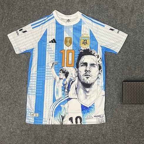 Arjantin Dünya kupası özel tasarım Messi forması