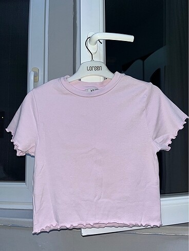 m Beden Pembe Crop
