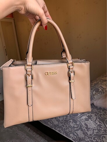 Guess bej rengi çanta