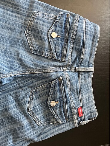 34 Beden mavi Renk H&M Düşük Bel Pantolon