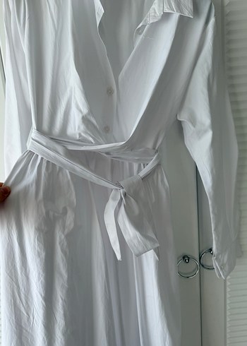 Beyaz Uzun Elbise - Görsel 2