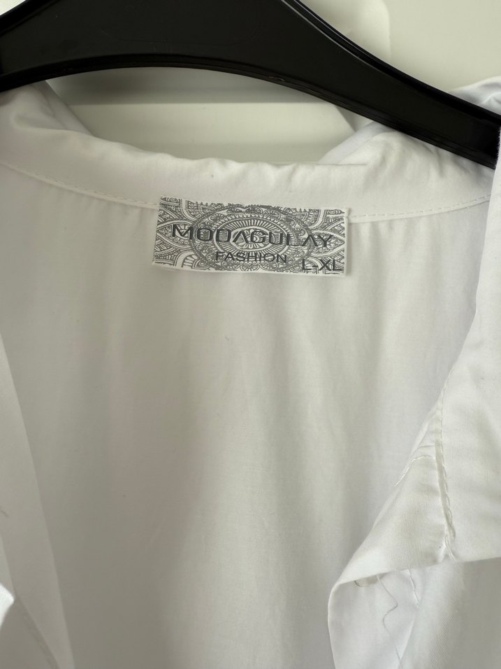 Beyaz Uzun Elbise - Görsel 3