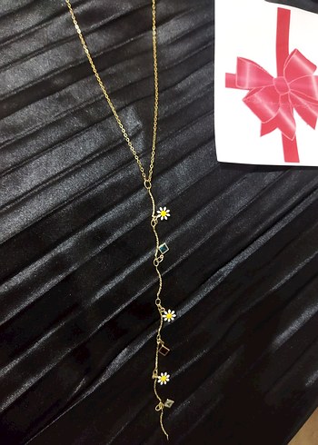 Uzun Zincirli Çok Renkli Bohem Kadın Kolye - Görsel 4