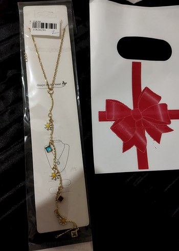 Uzun Zincirli Çok Renkli Bohem Kadın Kolye - Görsel 3