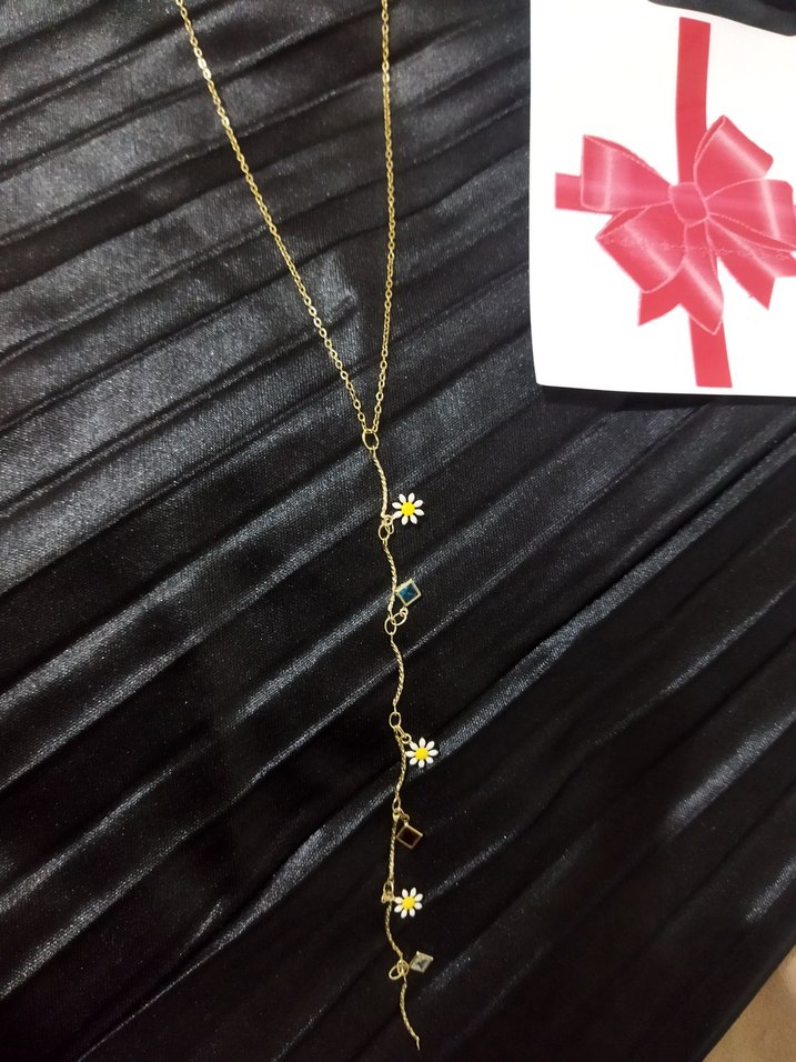 Uzun Zincirli Çok Renkli Bohem Kadın Kolye - Görsel 4