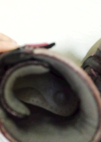 Kız Çocuk Mor Cırtcırtlı Kauçuk Bot - Görsel 2