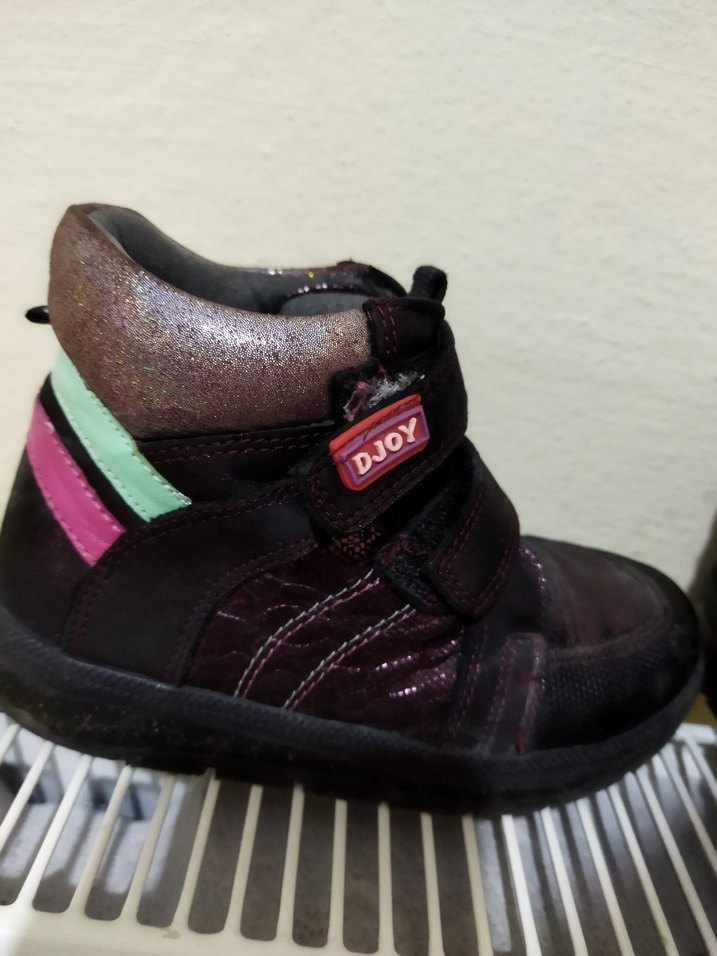 Kız Çocuk Mor Cırtcırtlı Kauçuk Bot - Görsel 3