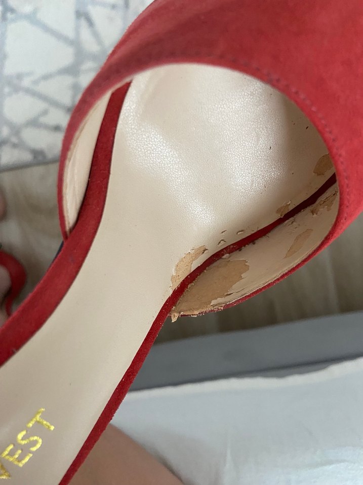 Nine West Süet Topuklu Ayakkabı - Görsel 4