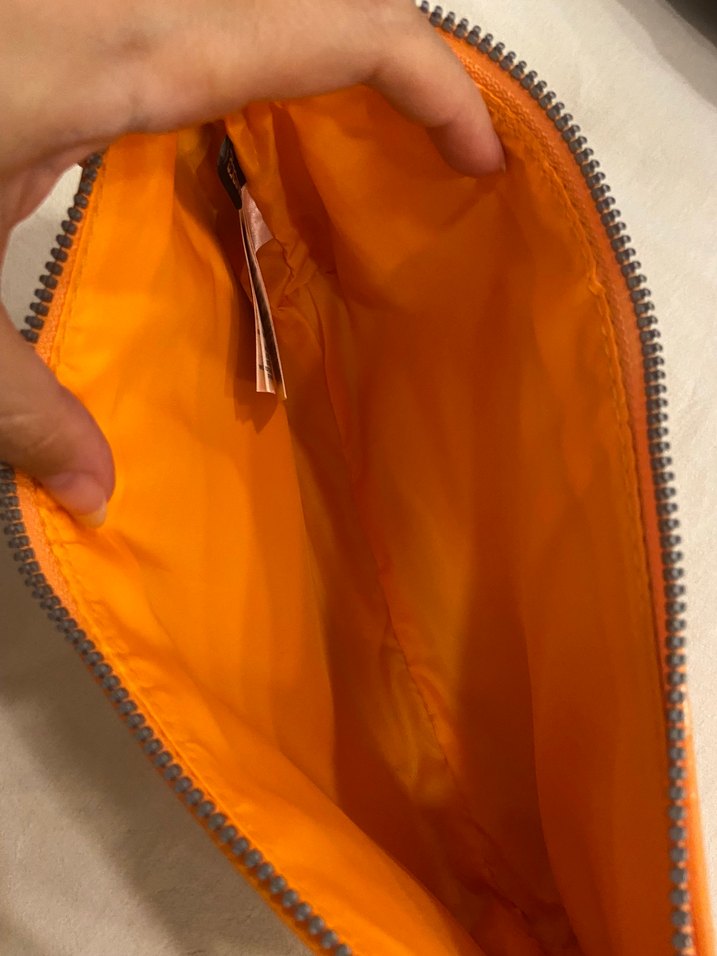 H&M Turuncu Yılan Desenli Çanta - Görsel 3