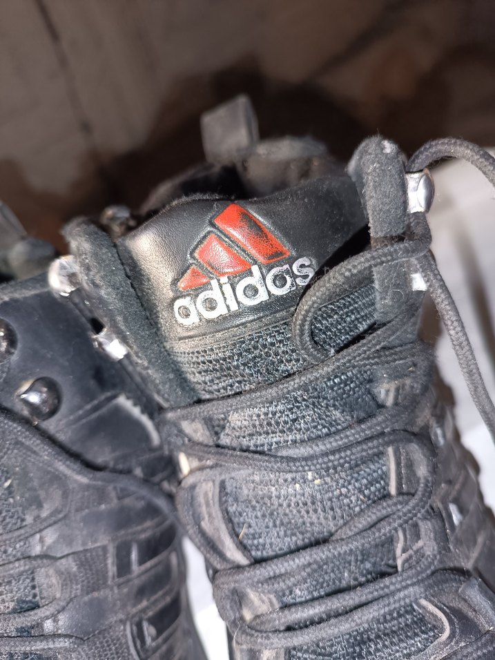 Siyah Adidas Bağcıklı Erkek Outdoor Bot - Görsel 2