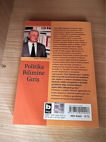  Politika Bilimine Giriş- Münci Kapani