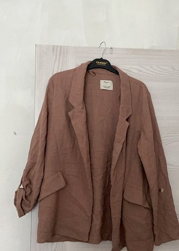 Zara Rahat Ve Sik Vizon Blazer Ceket