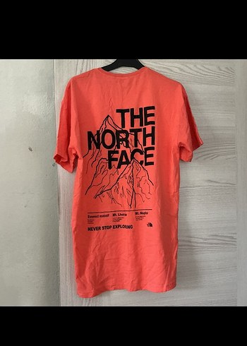 LC Waikiki The North Face Kirmizi Turuncu Dagli Tisort