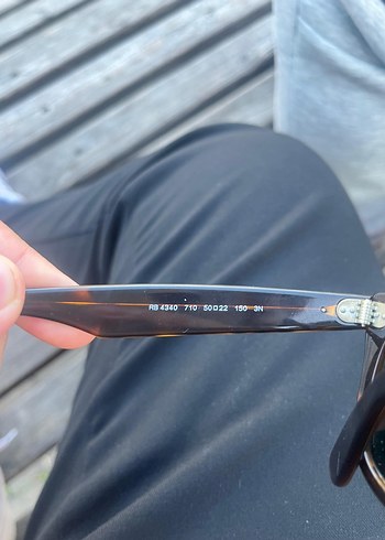 Kadın Ray Ban gözlük orjinal deformesiz - Görsel 3