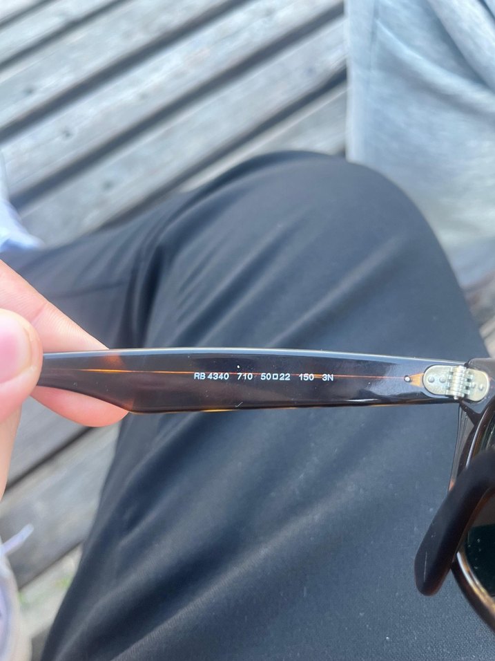 Kadın Ray Ban gözlük orjinal deformesiz - Görsel 3
