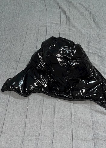 Replika moncler şişme parlak mont yırtıksız kapüşonlu - Görsel 8