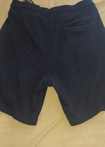 Siyah Rahat Kesim Erkek Şort Pull And Bear Az giyildi - Görsel 2