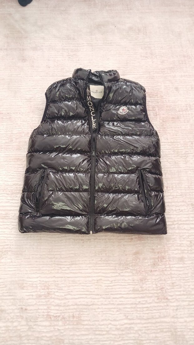 Moncler parlak şişme yelek hatasız - Görsel 4
