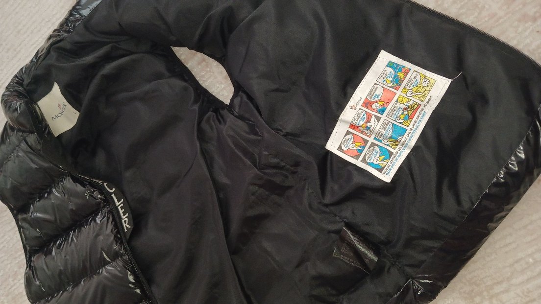Moncler parlak şişme yelek hatasız - Görsel 2