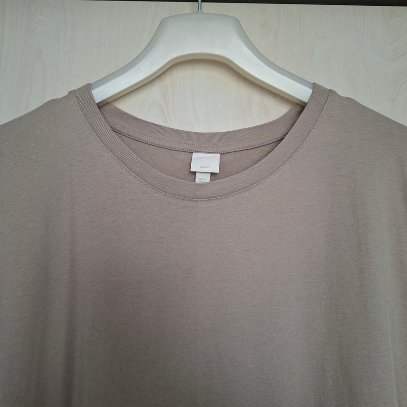 Kadın Bej Salaş Kolsuz Midi Elbise - Görsel 3