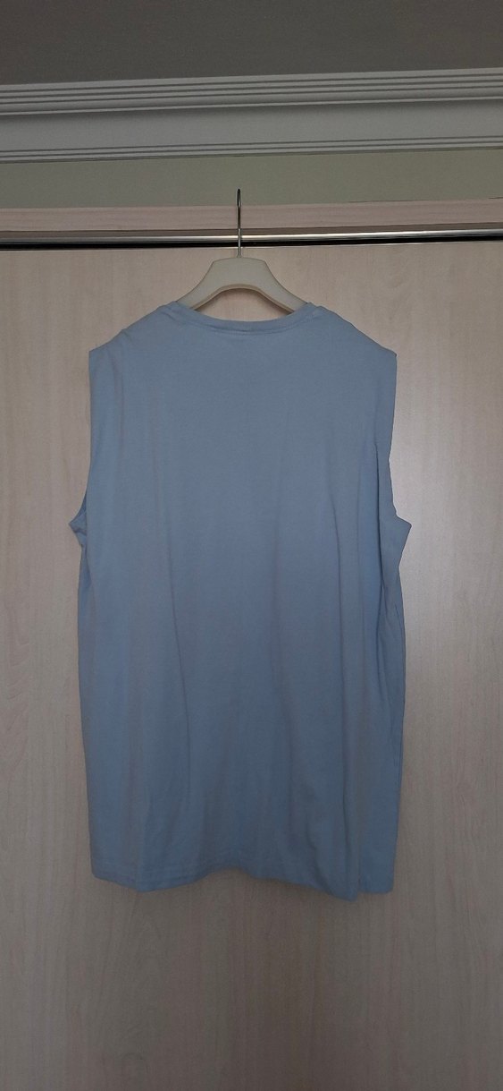 MaviPenye Salaş Kolsuz Midi Elbise - Görsel 4