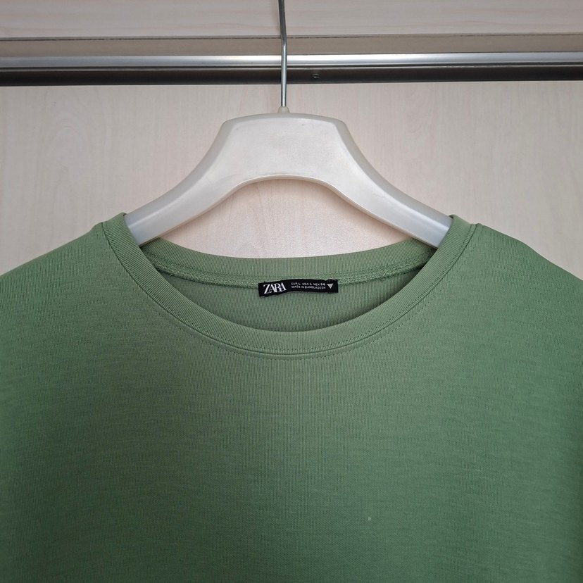 Yeşil Penye Kadın Midi Elbise - Görsel 4