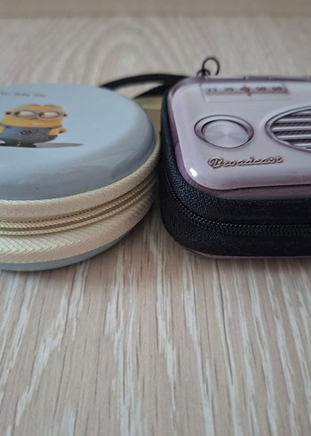 Renkli Baskılı Fermuarlı Çocuk Cüzdanı - Görsel 2