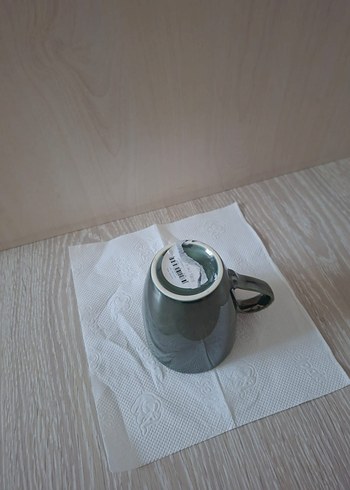 Yeşil Seramik Kupa - Görsel 4