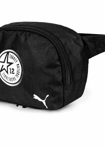 Puma Orijinal PUMA Siyah Baskılı Erkek Bel Çantası