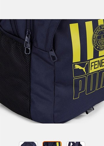 Beden Orijinal Siyah Sarı Fenerbahçe Puma Sırt Çantası