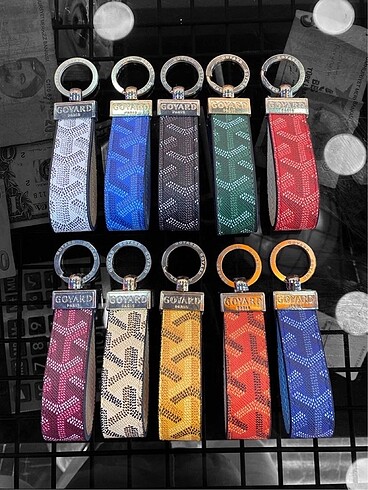 Maison Goyard Paris deri anahtarlık