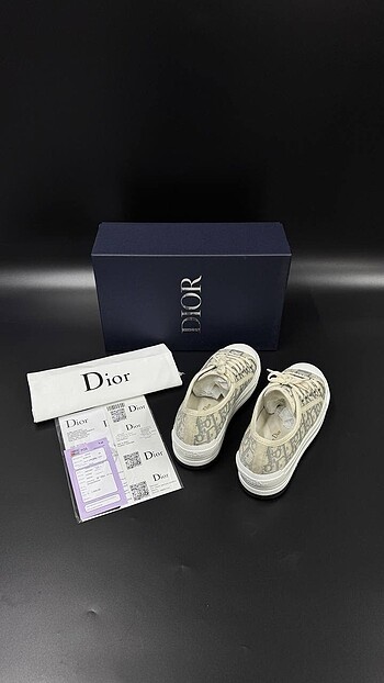 36 Beden ten rengi Renk Christian Dior Walk?n Platform Sneakers