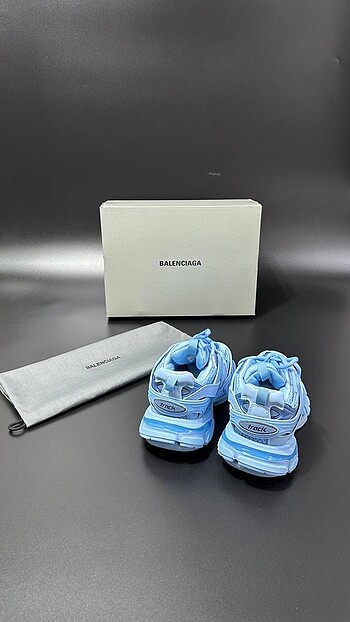 39 Beden mavi Renk Balenciaga Track Sneakers Baby Blue