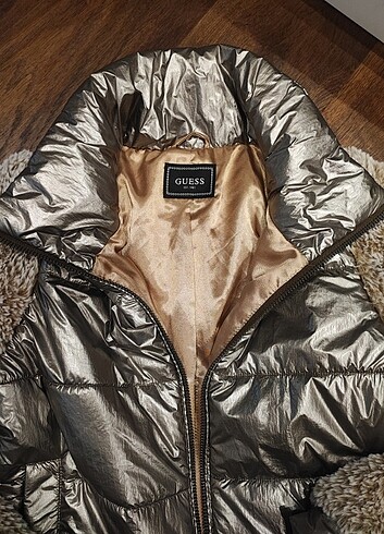 s Beden altın Renk GUESS mont