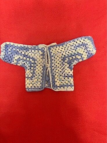 Haute Coutre Bebe blue mealy hırkası