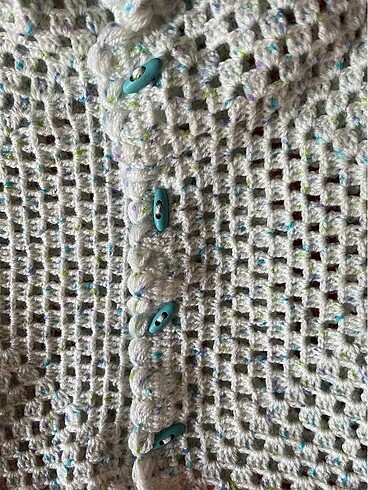 Standart Beden Beden Haute Couture Mealy Bebek Hırkası - Sonbahar/Kış/İlkbahar Koleks