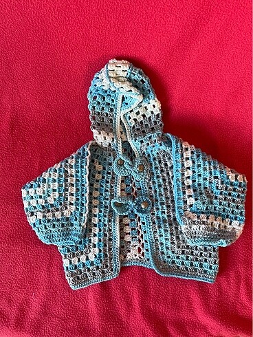 Standart Beden Beden mavi Renk Haute Coutre Blue Duck Babysir Cardigan