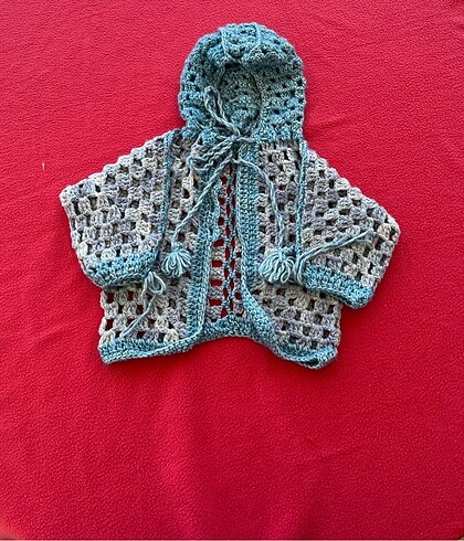 Haute Couture Babysir Snowblue Cardigan