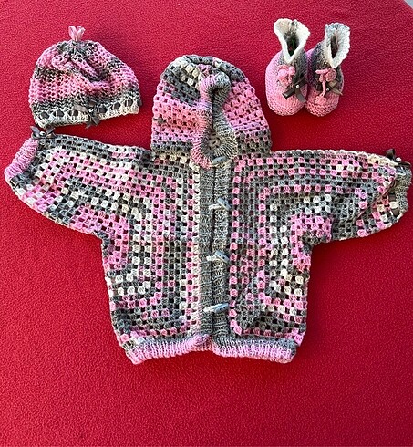 Haute Couture Babylady Grey Love Cardigan